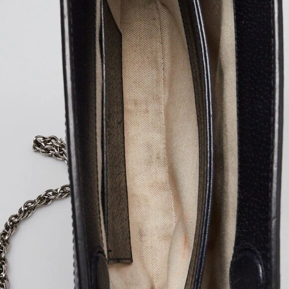 Gucci Supreme GG Coated Canvas Vintage Web Ophidia Small Shoulder Bag 795-050325 - Picture 7 of 12